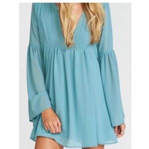 Show Me Your Mumu “Mia” Tunic Dress Seafoam Green